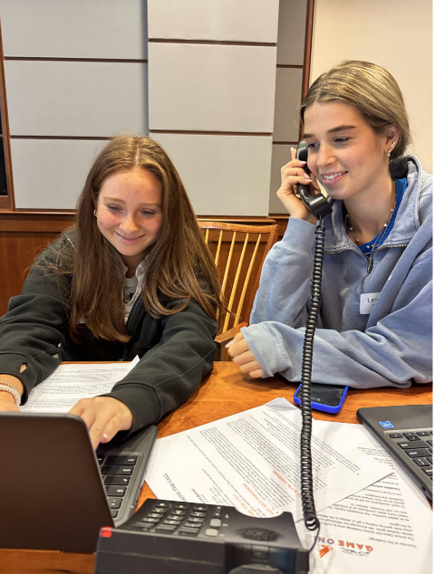 Student phonathon fundraisers