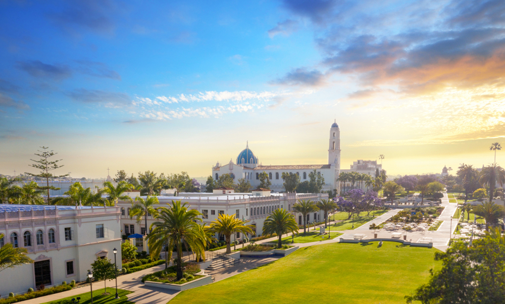University of San Diego Campus Shot